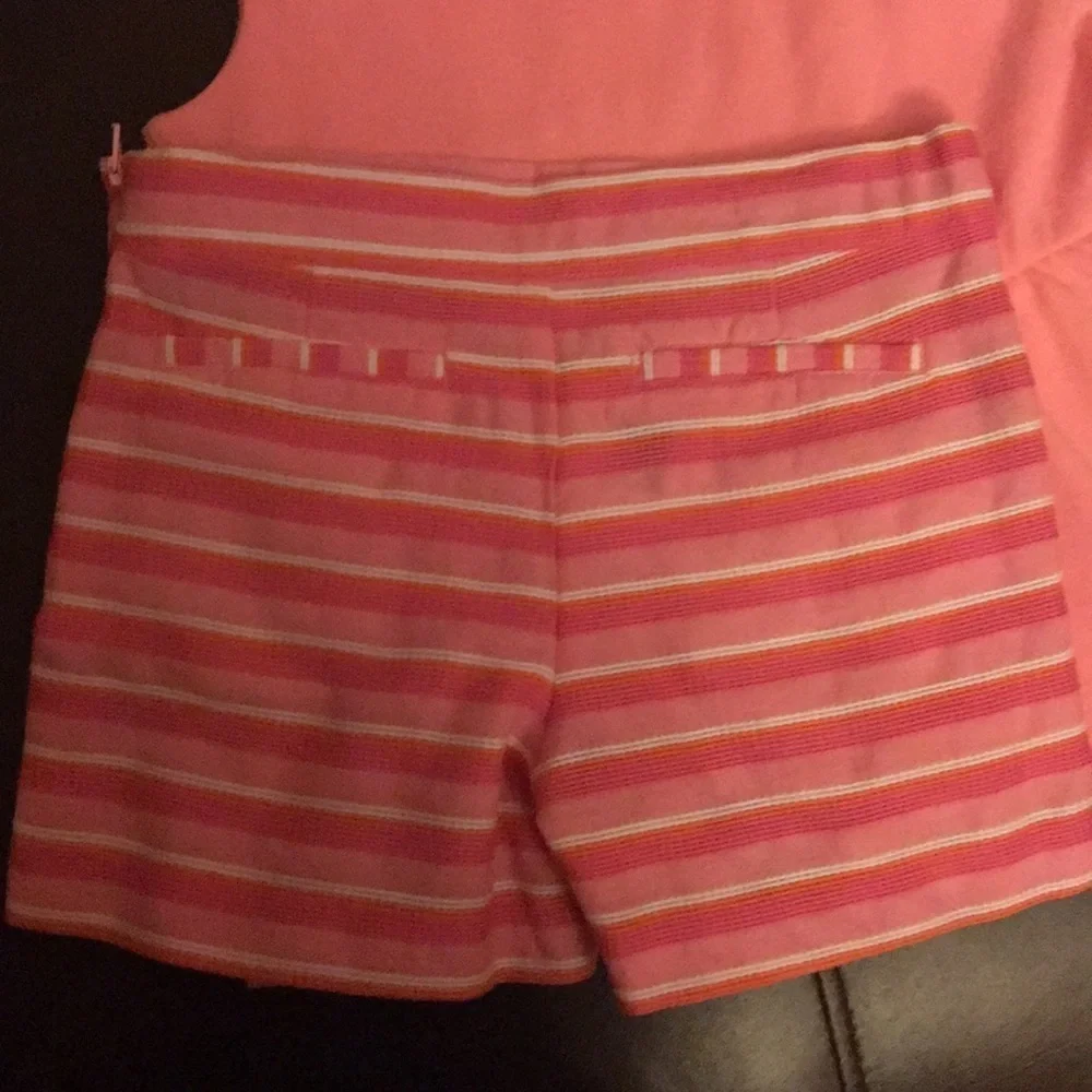 Janie and jack pink and white  SET size 7 NWT